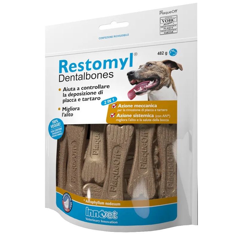 Restomyl Dentalbones Pulizia Dei Denti Per Cani 482g-1