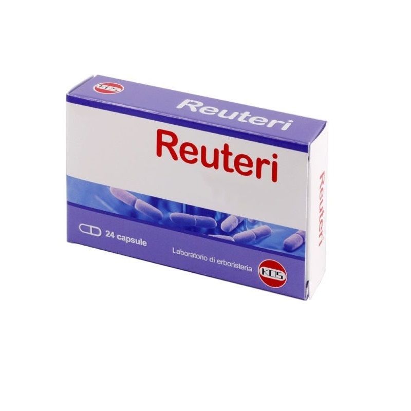 Kos Reuteri integratori di fermenti lattici 24 capsule-1