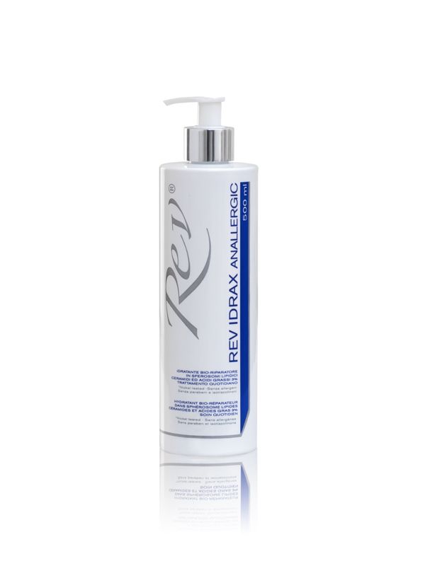 Rev Idrax Anallergic crema fluida viso e corpo 500ml-1
