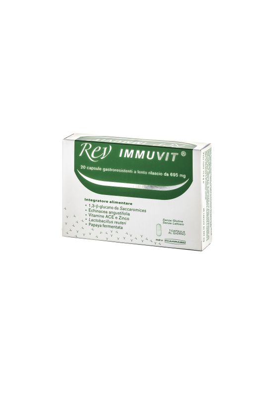Rev Immuvit favorisce le naturali difese dell'organismo 20 capsule-1