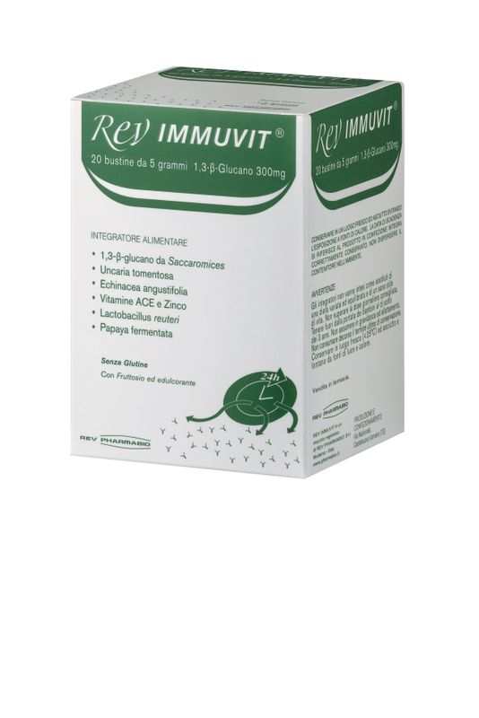 Rev Immuvit utile per le difese immunitarie 20 bustine-1