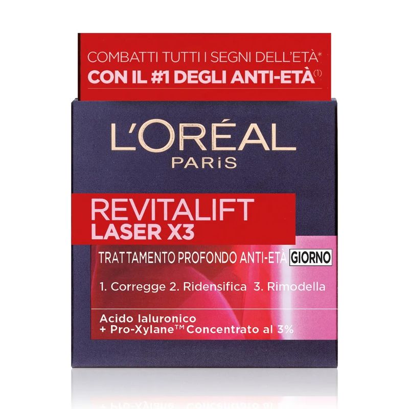 L'Oréal Paris Revitalift Laser X3 Giorno crema viso antirughe 50ml-1