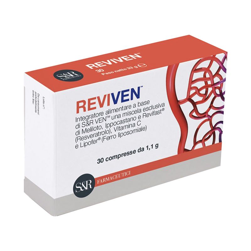 Reviven per il benessere delle gambe 30 compresse-1