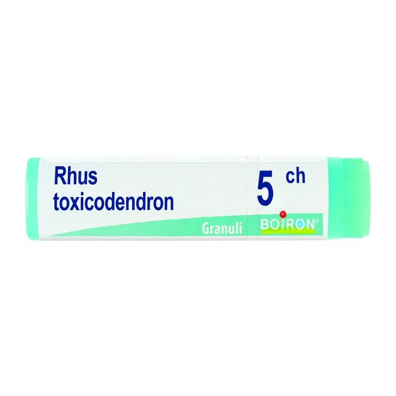 Boiron Rhus Toxicodendron 05Ch medicinale omeopatico granuli 1g-1