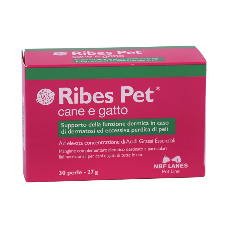 Ribes Pet Cane e Gatto mangime complementare per cani e gatti 30 perle-1