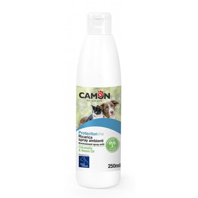 Camon Protection Ricarica Spray Ambiente Citronella Neem Cane/Gatto 250ml-1