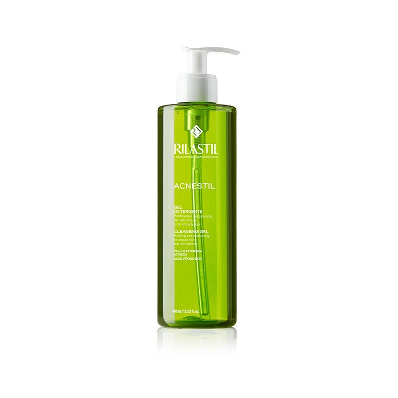 Rilastil Acnestil Gel Detergente purificante e riequilibrante 400ml-1