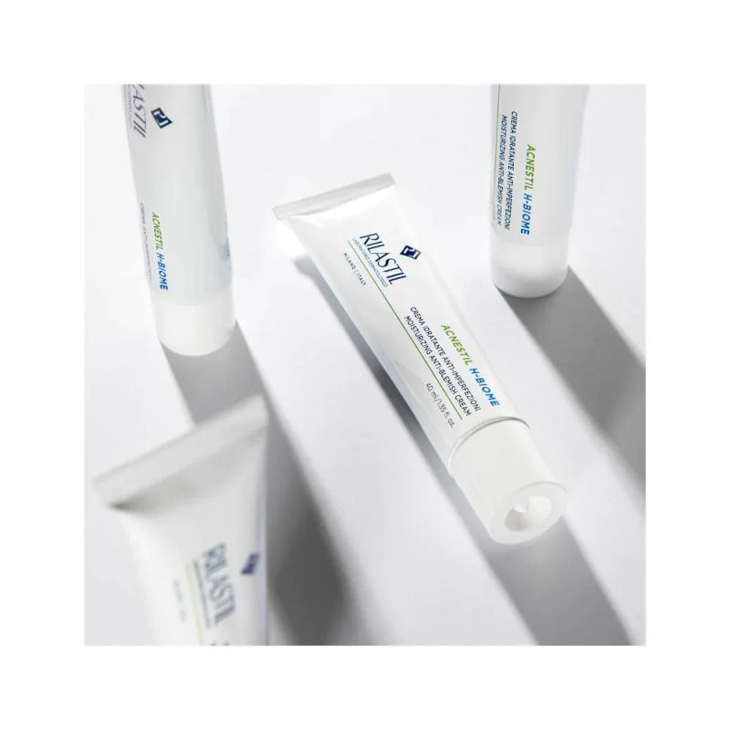 Rilastil Acnestil H-Biome Crema Viso Pelle Sensibile/Tendenza Acneica 40ml-2