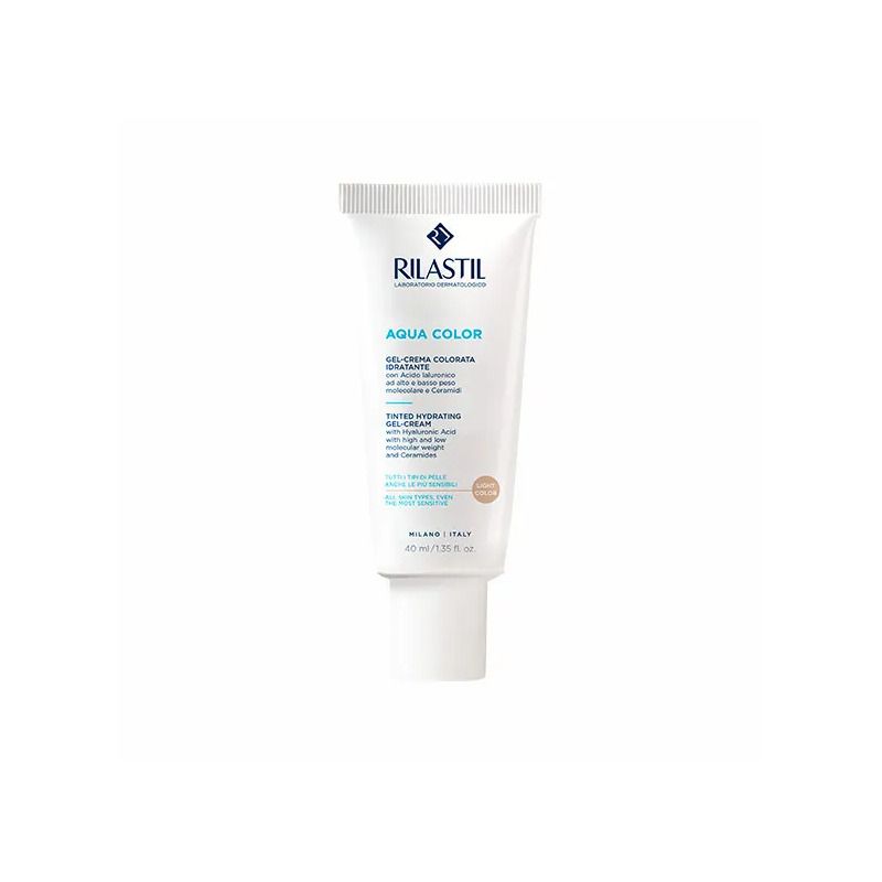 Rilastil Aqua Color Gel crema colorata idratante tonalità light 40ml-1