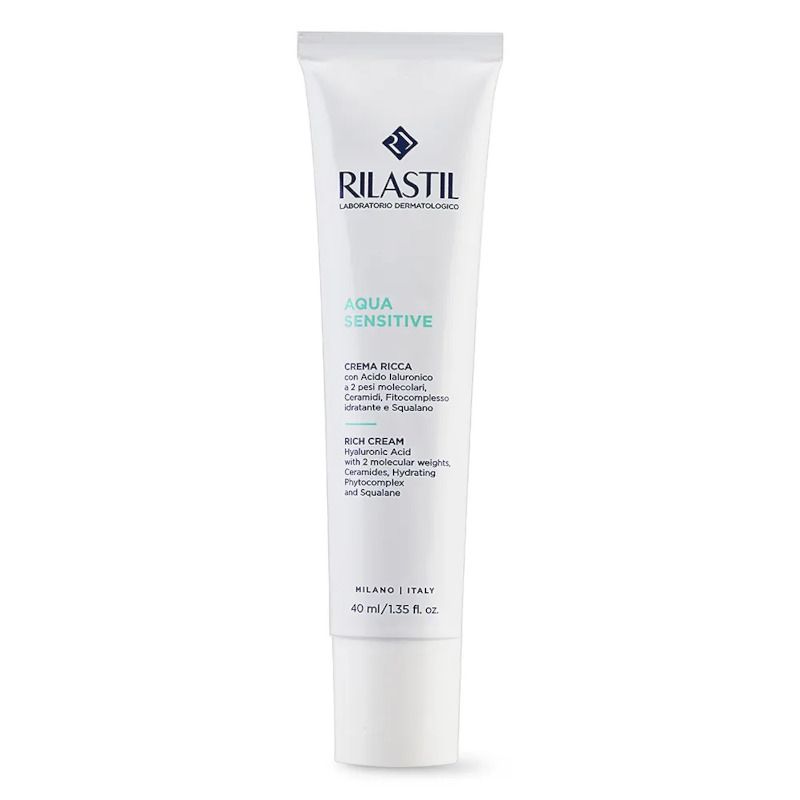 Rilastil Aqua Sensitive Crema Ricca Viso 40ml-1