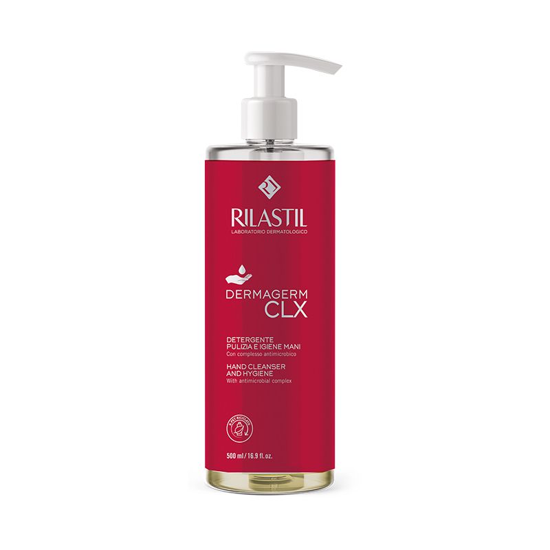 Rilastil Dermagerm CLX Detergente pulizia e igiene mani 500ml-1