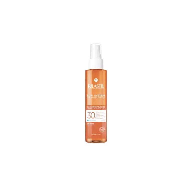 Rilastil Sun System SPF30 olio dermatologico solare 200ml-1