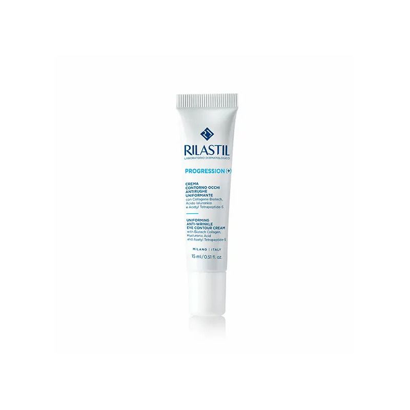 Rilastil Progression (+) crema contorno occhi antirughe uniformante 15ml-1