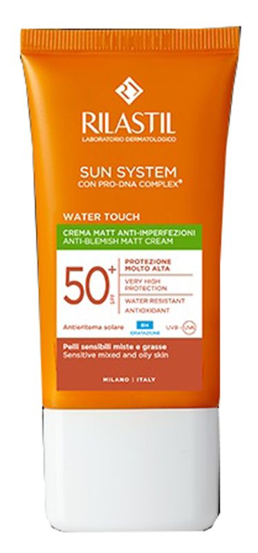 Rilastil Sun System Water Touch Fluido Solare Idratante 50ml SPF50+-1
