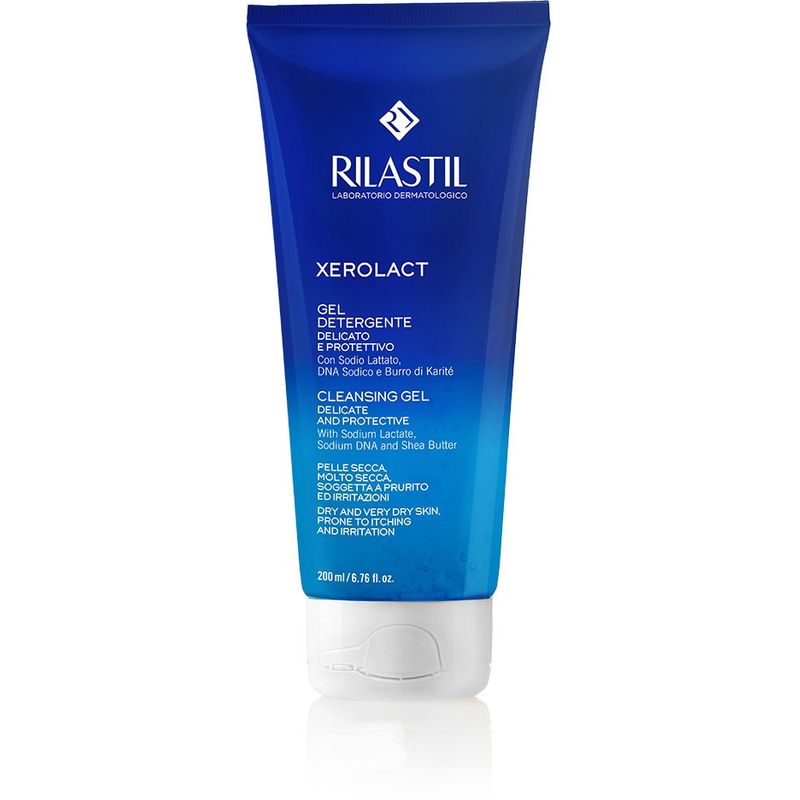 Rilastil Xerolact Gel Detergente delicato e protettivo 200ml-1