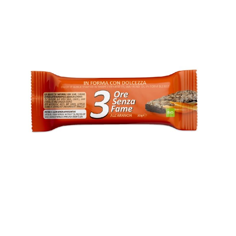 Rilevo 3 ore Senza fame con semi cereali e arancia Bio 30g-1