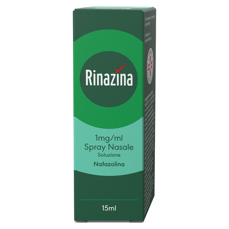 Rinazina Spray Nasale Decongestionante Nafazolina Lavaggio Nasale Raffreddore Sinusite 15 ml-2
