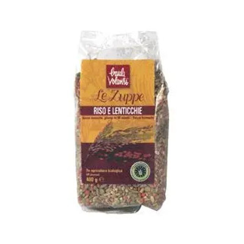 Baule Volante Le Zuppe Riso Lenticchie 400g-1