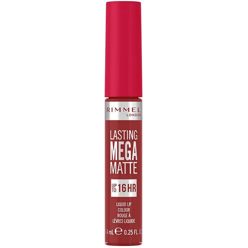 Rimmel Lasting Mega Matte Rossetto Liquido 7,4ml N.500-1