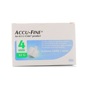 Roche Accu-Fine ago per insulina 32G x 4mm 100 pezzi-1