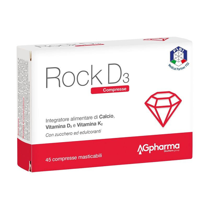 Rock D3 con vitamina D3 e vitamina K2 45 compresse-0