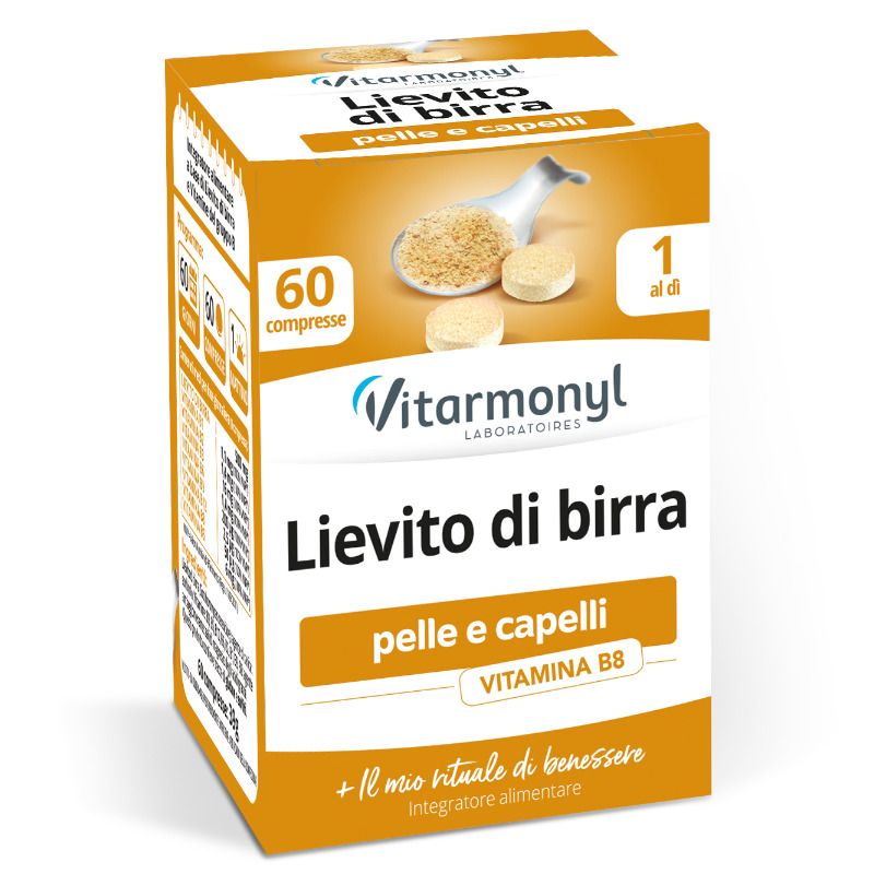 Vitarmonyl Lievito di Birra per il benessere di pelle e capelli 60 compresse-1
