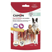 Camon Rolls di Pelle Bovina con Anatra 17cm 140g-1