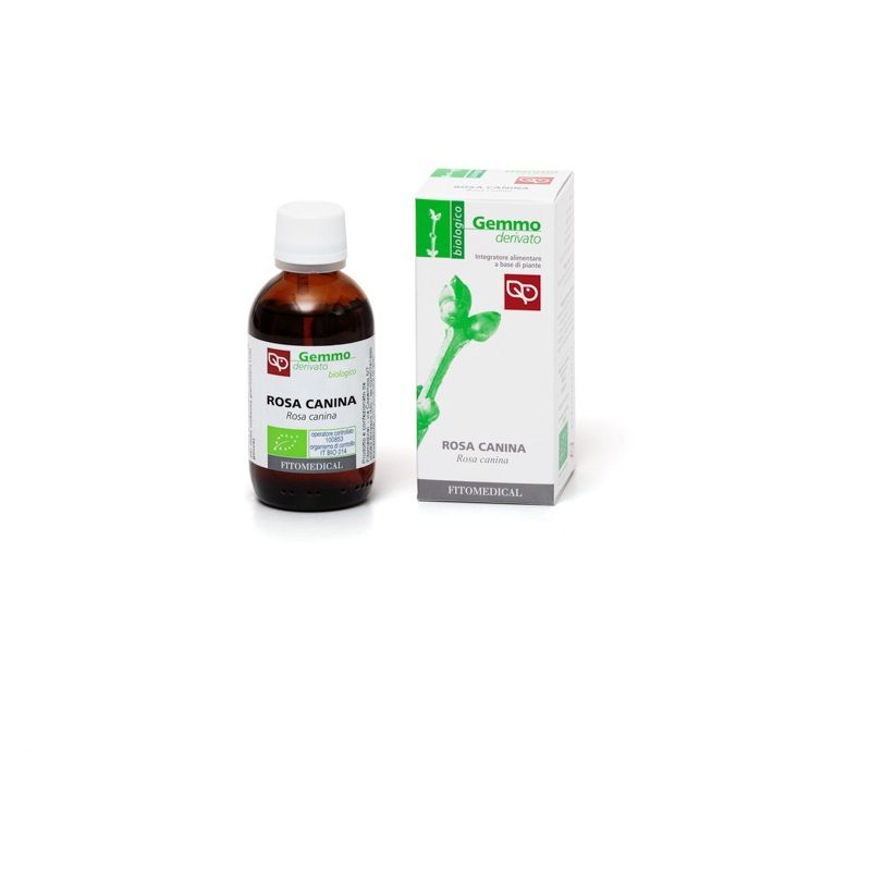 Fitomedical Gemmoderivato Bio Rosa Canina per il drenaggio dei liquidi 50ml-1