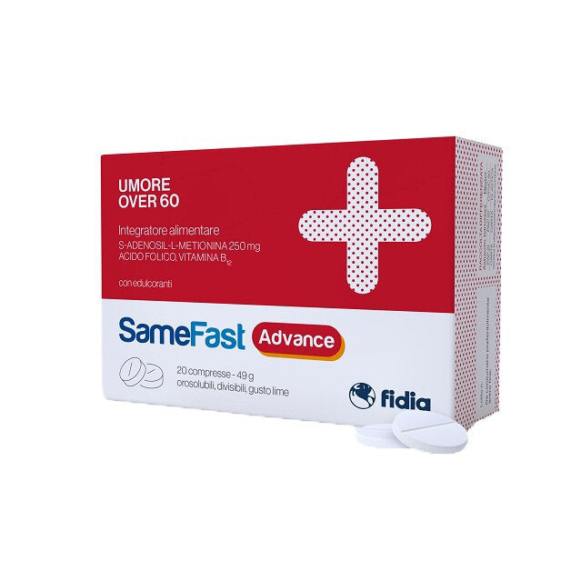 Samefast Advance 20 compresse orosolibili gusto Lime-2