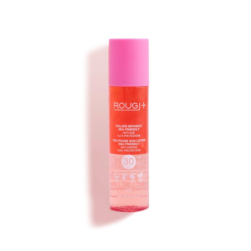 Rougj Solare Bifasico SPF30 Protezione Corpo Molto Alta Anti-age spray 200ml-1
