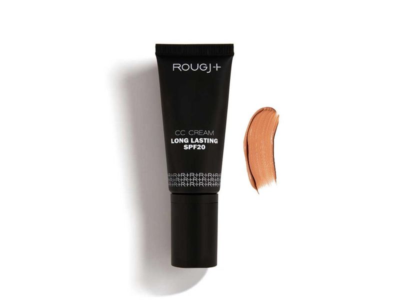 Rougj GlamTech CC Cream Long Lasting SPF20 Crema Colorata lunga tenuta colore Cognac 30ml-0