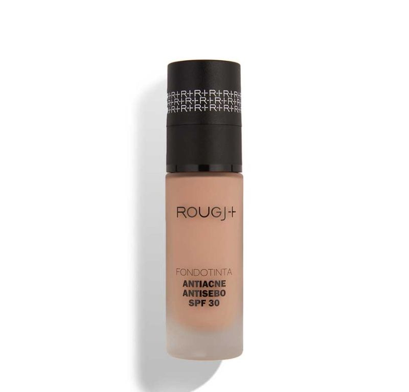 Rougj GlamTech Fondotinta Antiacne Antisebo SPF30 colore Beige 30ml-0