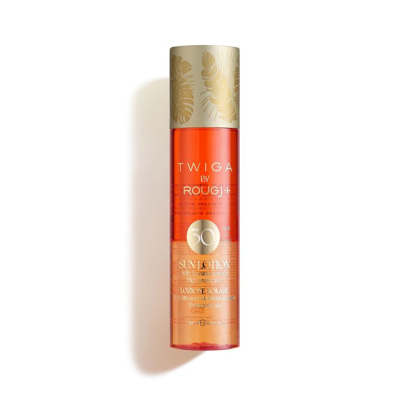Twiga By Rougj Solare Bifasico Con Attivatore Di Melanina E Oro Colloidale 200ml SPF30-1
