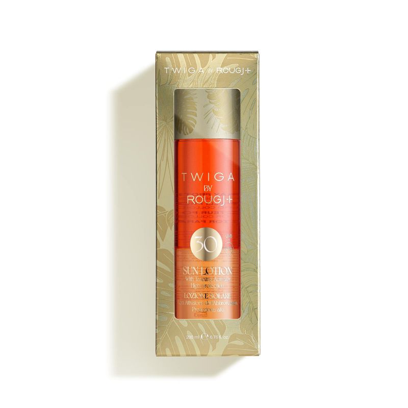 Twiga By Rougj Solare Bifasico Con Attivatore Di Melanina E Oro Colloidale 200ml SPF30-2