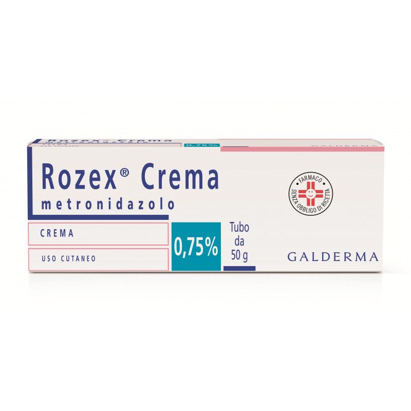Rozex Crema 0.75% metronidazolo 50g-1