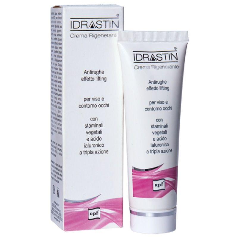 RpF Idrastin Crema Rigenerante anti-age per viso e contorno occhi 50ml-1