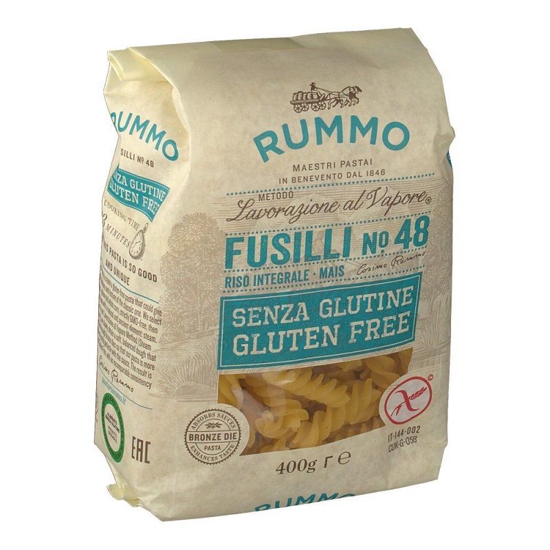 Rummo Fusilli n.48 di riso integrale e mais senza glutine 400g-1