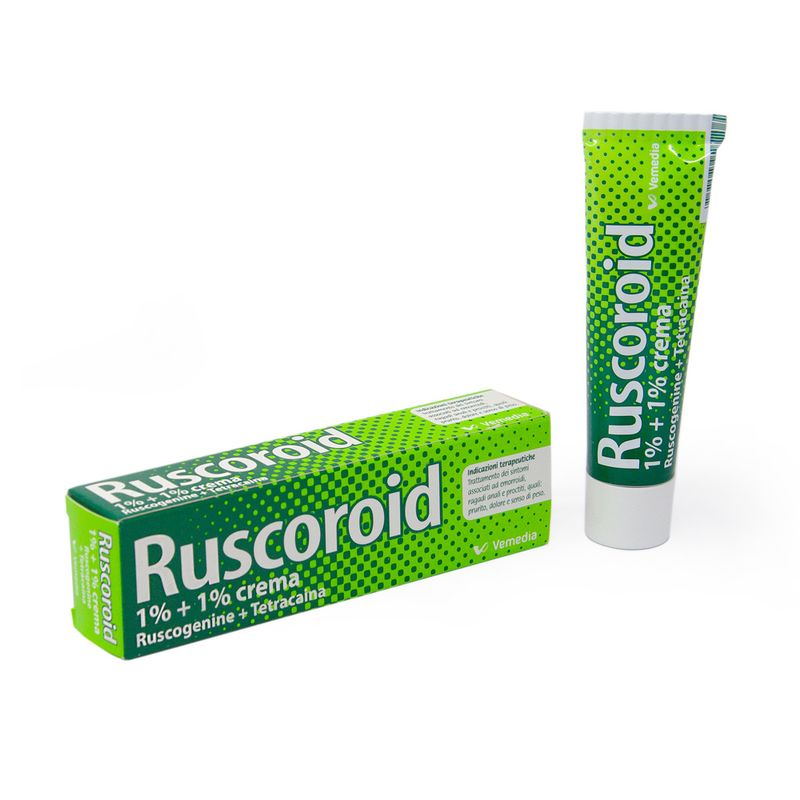 Ruscoroid Rettale crema 1%+1% 40g-2