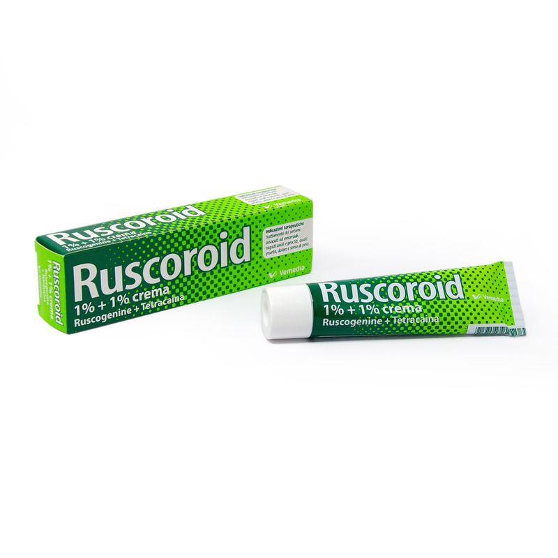 Ruscoroid Rettale crema 1%+1% 40g-3