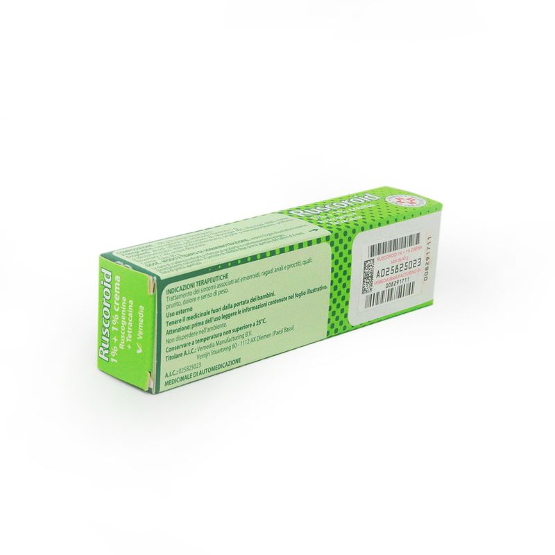 Ruscoroid Rettale crema 1%+1% 40g-5