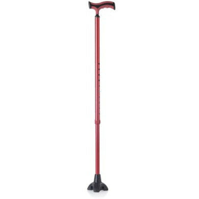 Mopedia Bastone Alluminio Con Base Larga Verde Cod RP191V-2