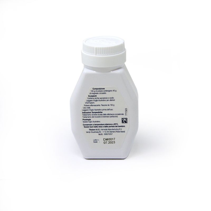 S.Pellegrino Magnesia stitichezza occasionale 45% polvere effervescente 100g gusto limone-7