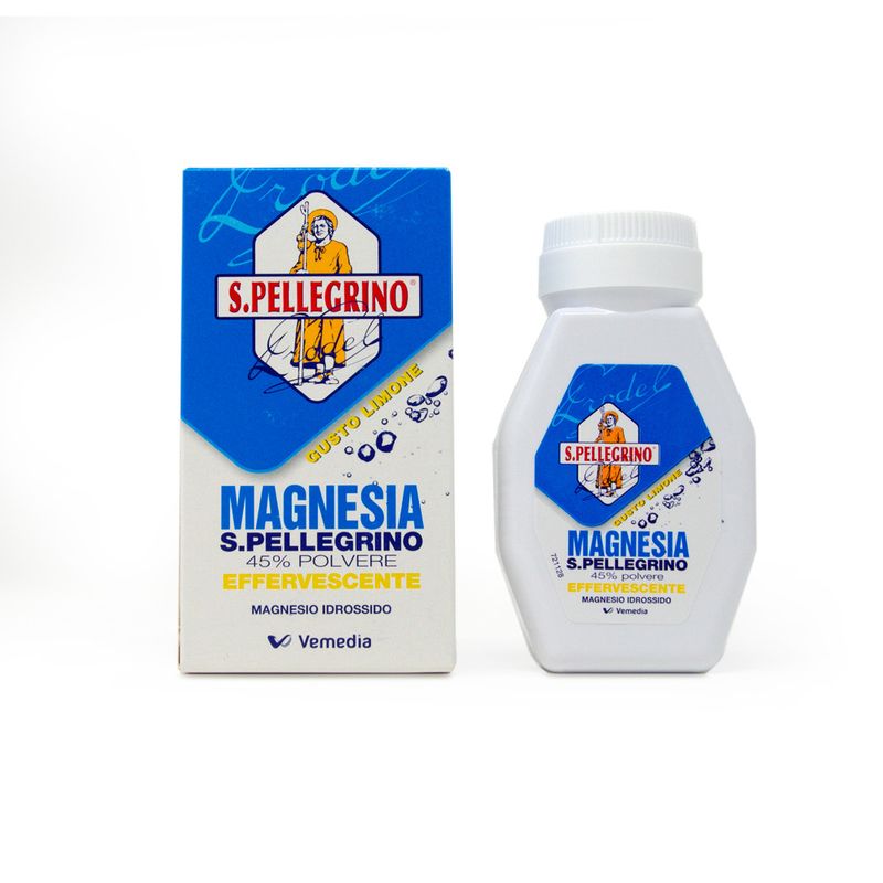 S.Pellegrino Magnesia stitichezza occasionale 45% polvere effervescente 100g gusto limone-8