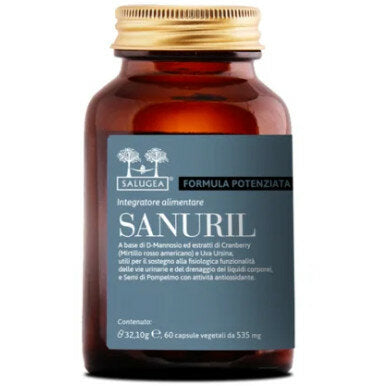 Salugea Sanuril benessere delle vie urinarie 60 capsule-2
