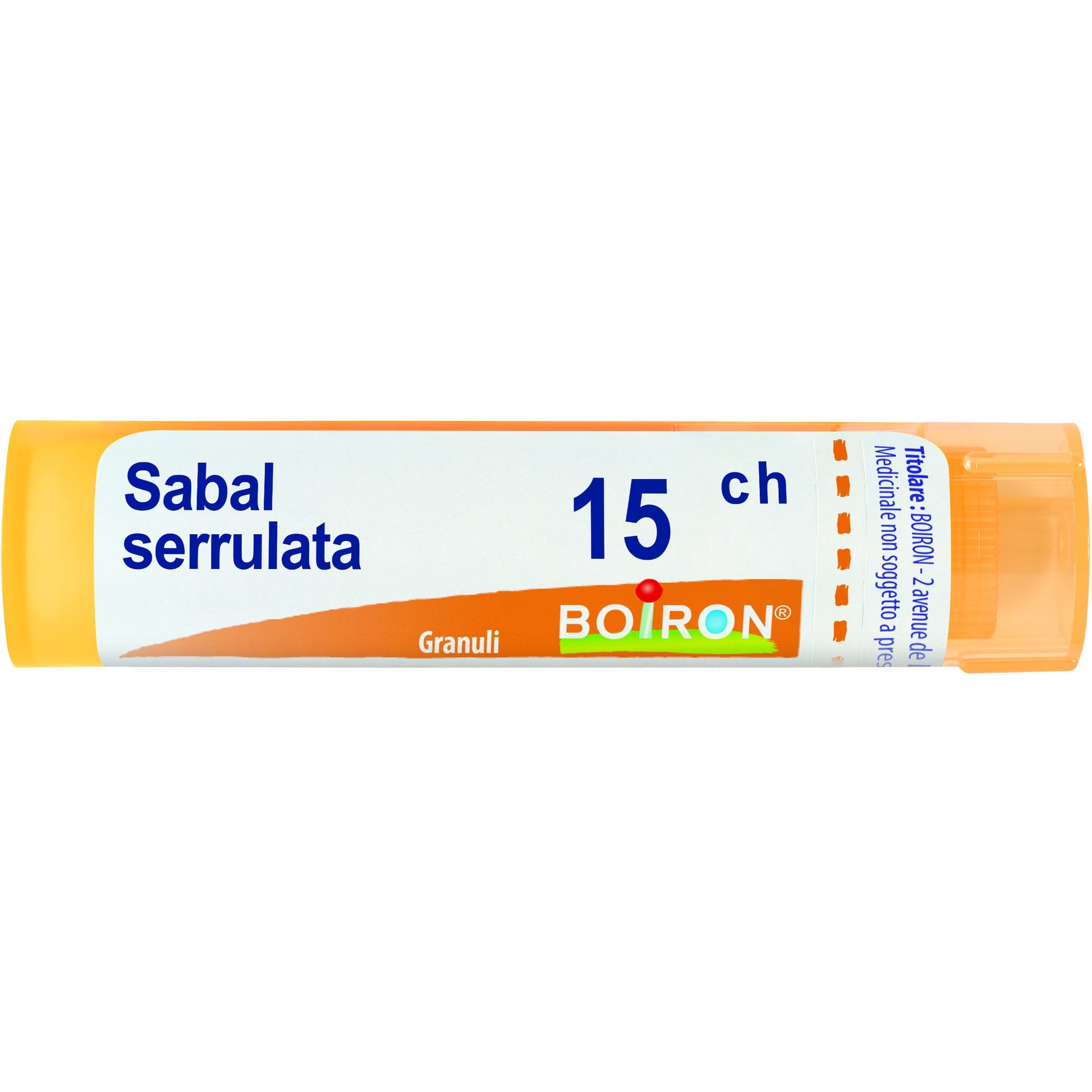 Boiron Sabal Serrulata Granuli 15Ch Tubo 4g-1