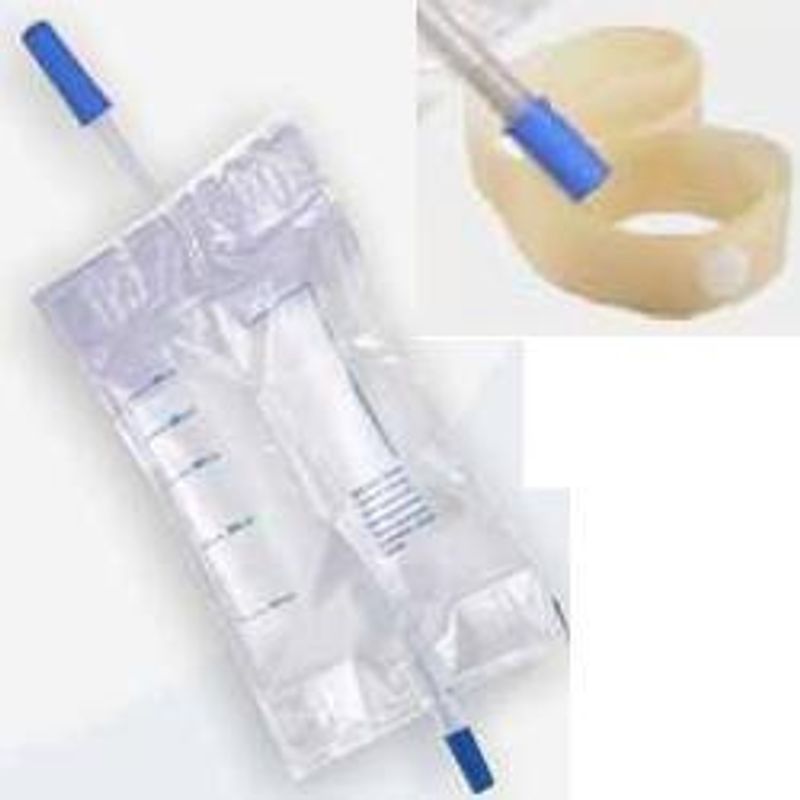 Sacca Per Urina Da Gamba RIX8 Capienza 750ml + 2 Lacci 8 Pezzi-1