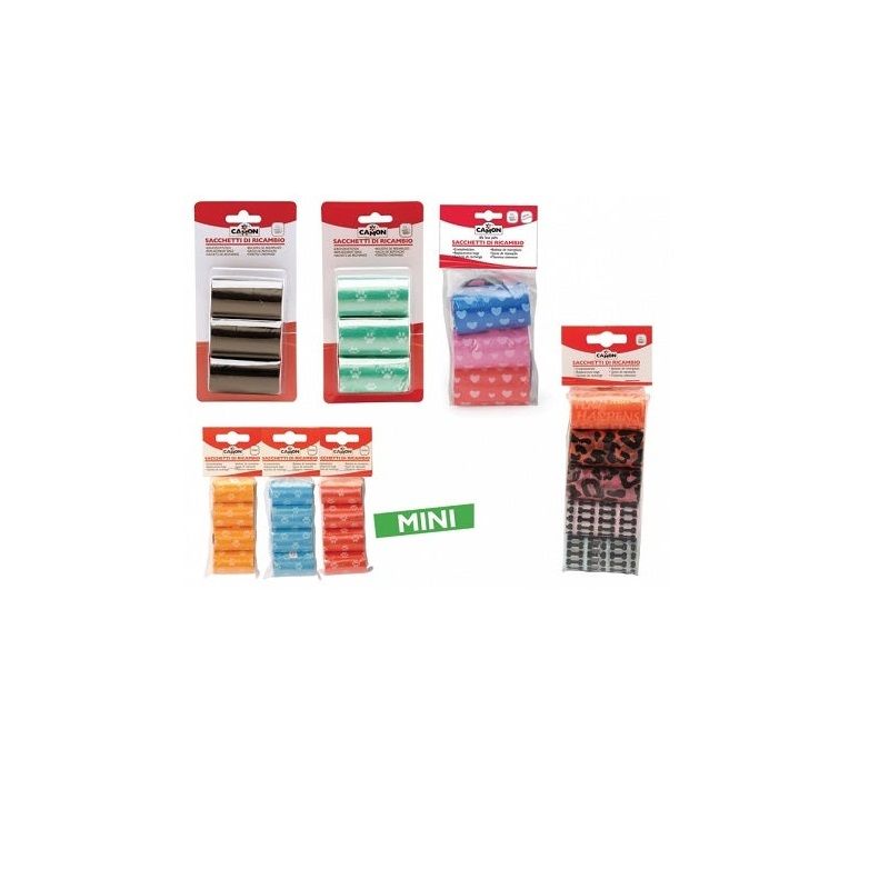 Camon Sacchetti Igienici Neri 3x20 Pezzi-1