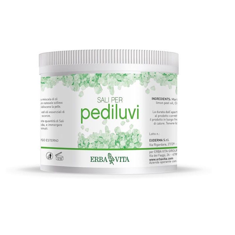 Erba Vita Sali Del Mar Morto Pediluvio 500 g-1
