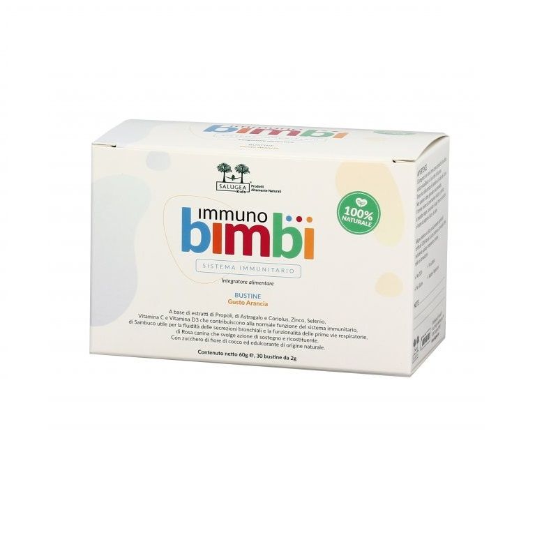 Salugea Immuno Bimbi per il sistema immunitario 30 bustine-1
