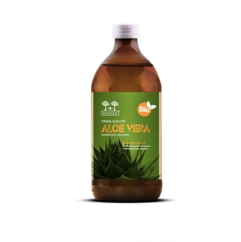 Salugea Succo di Aloe Vera Bio utile per la digestione 500ml-1